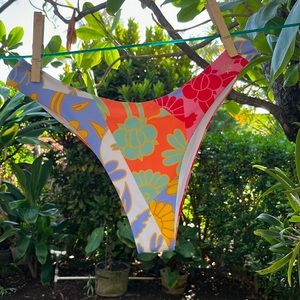 Roxy x Rowley Mini Bikini Bottoms NWOT